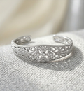 Aurelia Vintage Filigree Cuff Bangle